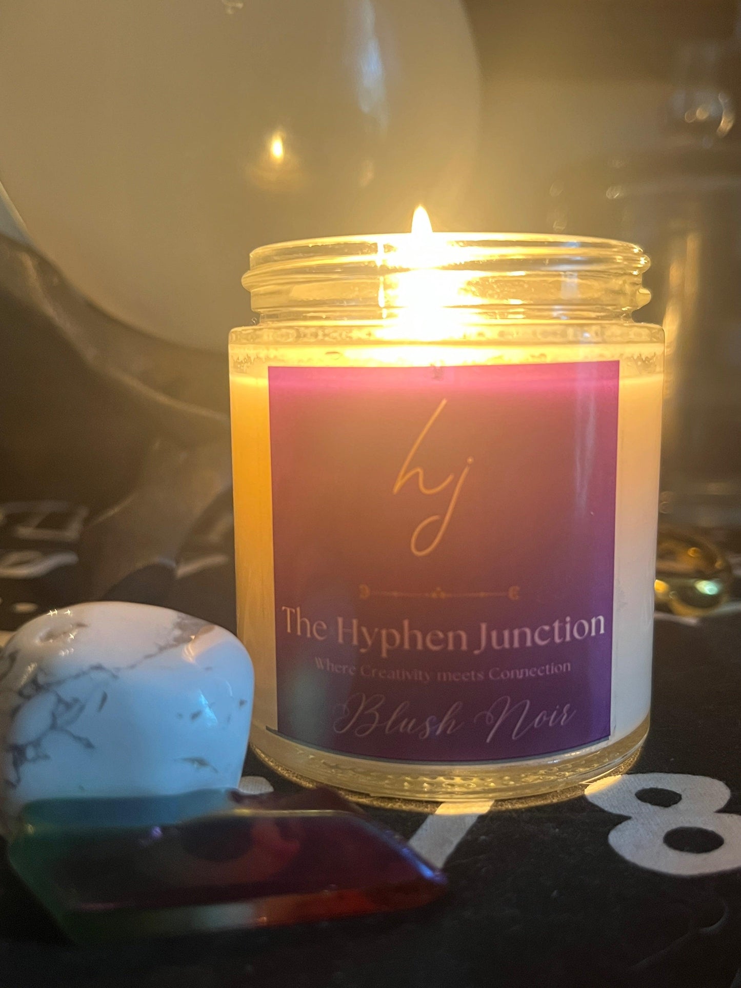 Personalized Soy Candle with Custom Fragrance - Handcrafted Gift for Any Occasion - The Hyphen Candle - Made Just for You
